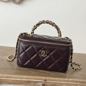bag0947 Chanel Vanity Red