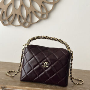 bag1040 Chanel Hobo Red