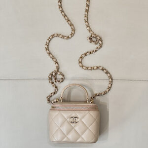 bag1089 Chanel Bag Small Apricot