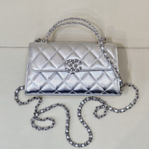 bag1102 Chanel Bag Silver