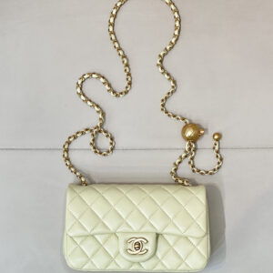 bag1106 Chanel Bag Mini Gold Gold Hardware