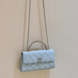 bag1196 Chanel Kelly Top Handle Pink