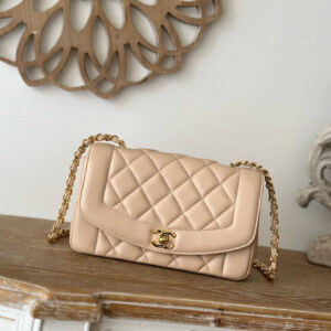 bag1208 Chanel Top Handle Gold