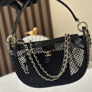bag1276 Chanel Card Holder Black