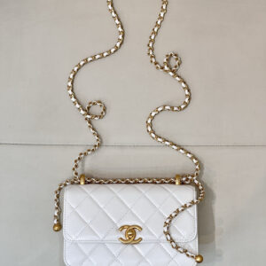 bag1290 Chanel Bag Small White