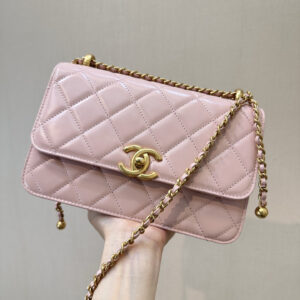 bag1297 Chanel Bag Small Gold Hardware