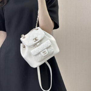 bag1384 Chanel Bag White