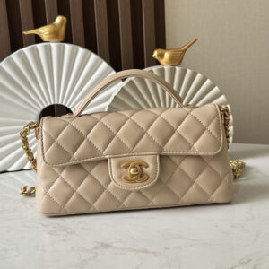 bag1483 Chanel Kelly Bag Medium Black Gold Hardware