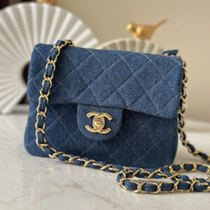 bag1507 Chanel Vanity Blue