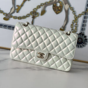 bag1517 Chanel Bag White Gold Hardware
