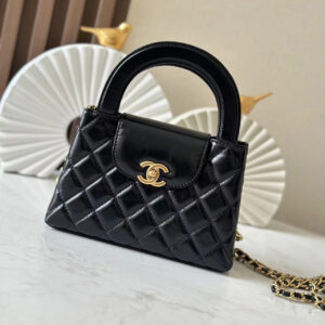 bag1530 Chanel Kelly Top Handle Black