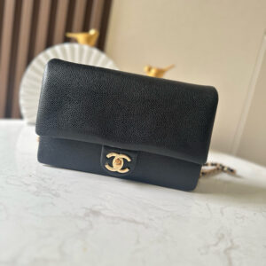 bag1541 Chanel Classic Flap Medium Black