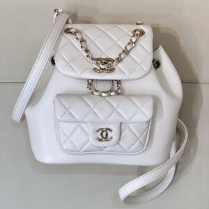 bag1555 Chanel Bag White