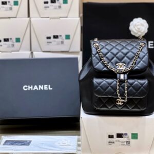 bag1599 Chanel Backpack Large Champagne