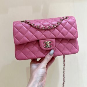 bag1611 Chanel Classic Flap Small Pink
