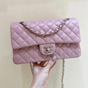 bag1618 Chanel Classic Flap Medium Champagne