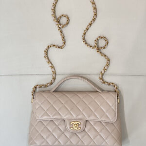 bag1762 Chanel Bag Small Apricot