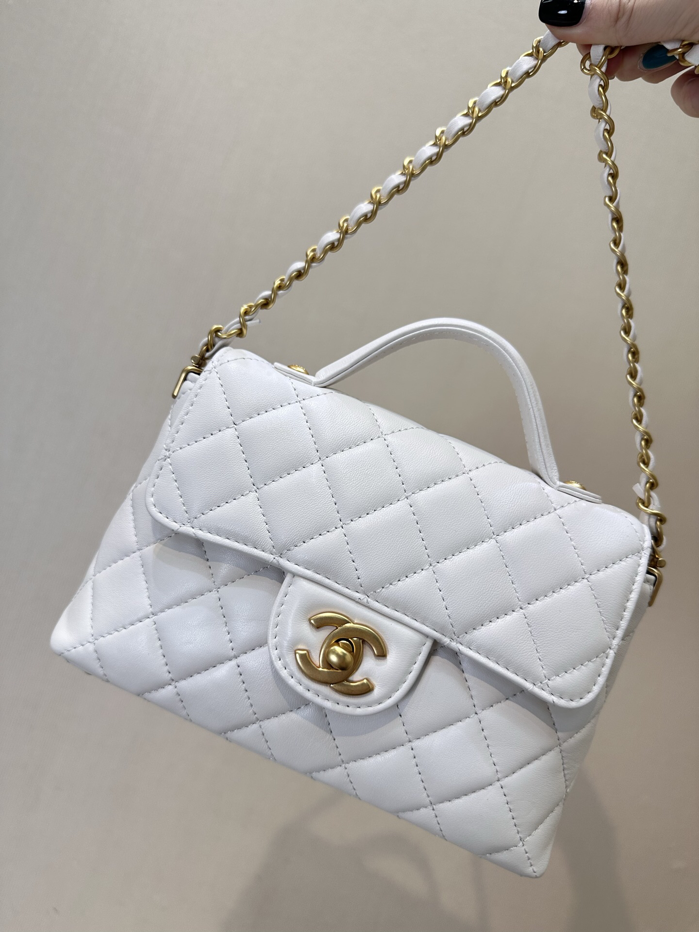 bag1767 Chanel Bag Small Gold Hardware