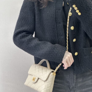 bag1770 Chanel Bag Small Apricot