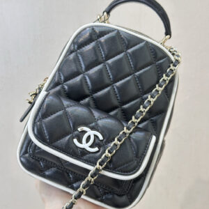 bag1793 Chanel Bag Silver Gold Hardware