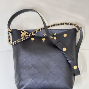 bag1801 Chanel Hobo Gold Gold Hardware