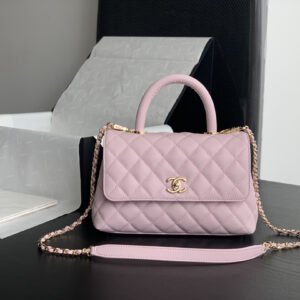 bag1810 Chanel Top Handle Gold Hardware