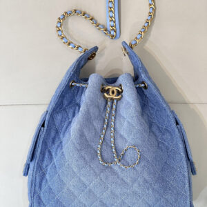 bag1830 Chanel Bag Small Denim Blue