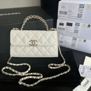 bag1849 Chanel Top Handle Gold Hardware