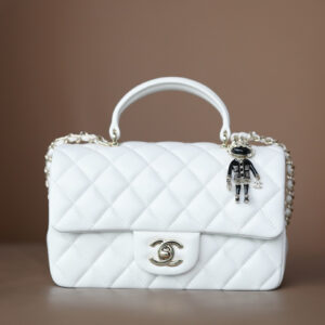 bag1858 Chanel Top Handle Yellow