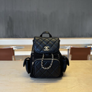 bag1864 Chanel Backpack Gold Hardware