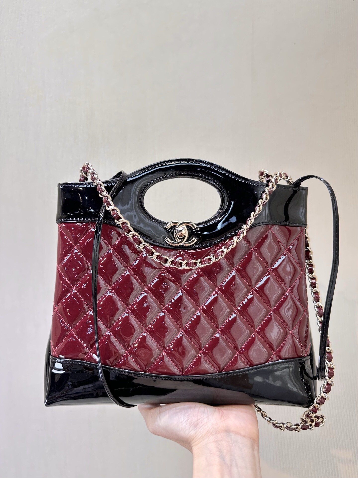 bag1943 Chanel Bag Champagne Gold Hardware
