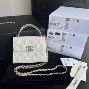 bag1989 Chanel Top Handle Gold Hardware