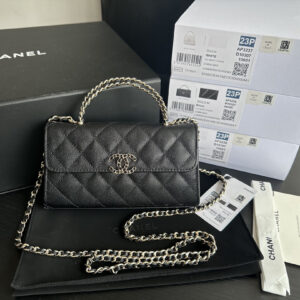 bag1993 Chanel Top Handle Gold Hardware