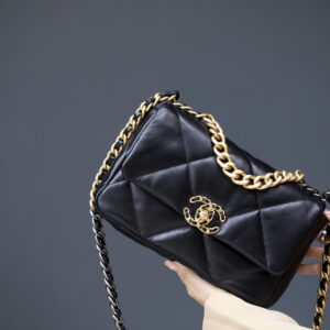 bag2015 Chanel 19 Bag Black