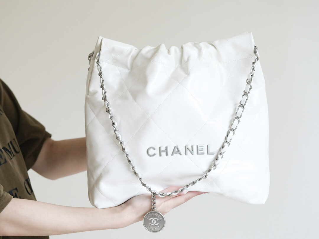 bag2024 Chanel 22 Bag Tote Silver Hardware