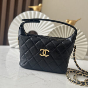 bag2063 Chanel Card Holder Black