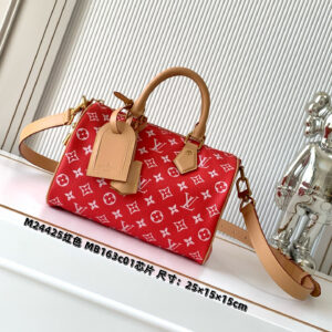lv0021 Louis Vuitton Top Handle Bag with Dynamic Code