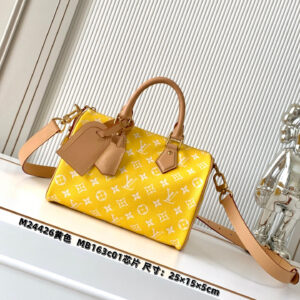 lv0022 Louis Vuitton Top Handle Bag with Dynamic Code