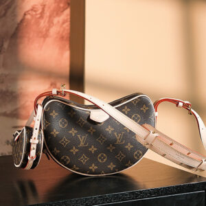 lv0059 Louis Vuitton M46828 CROISSANT Shoulder Bag with Dynamic Code