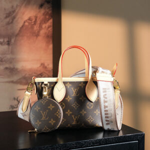 lv0060 Louis Vuitton M46705 Neverfull Tote Bag BB with Dynamic Code