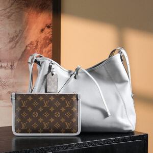 lv0063 Louis Vuitton M12583 Carryall DARK Top Handle Bag Medium with Dynamic Code