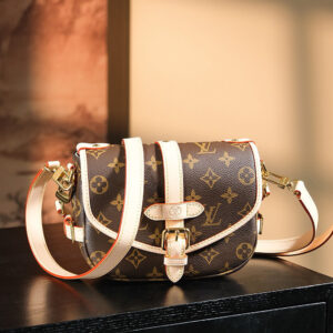 lv0073 Louis Vuitton M46740 SAUMUR Shoulder Bag Small BB with Dynamic Code