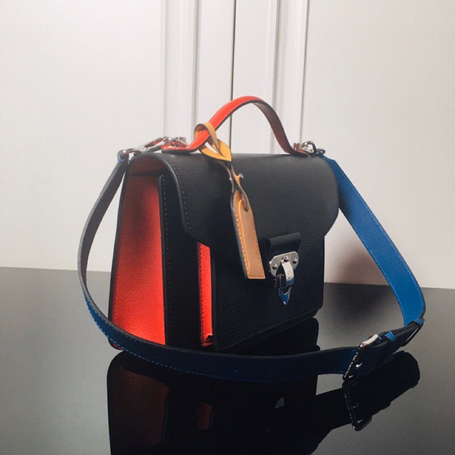 lv0108 Louis Vuitton M55405 Neo Monc Top Handle Bag