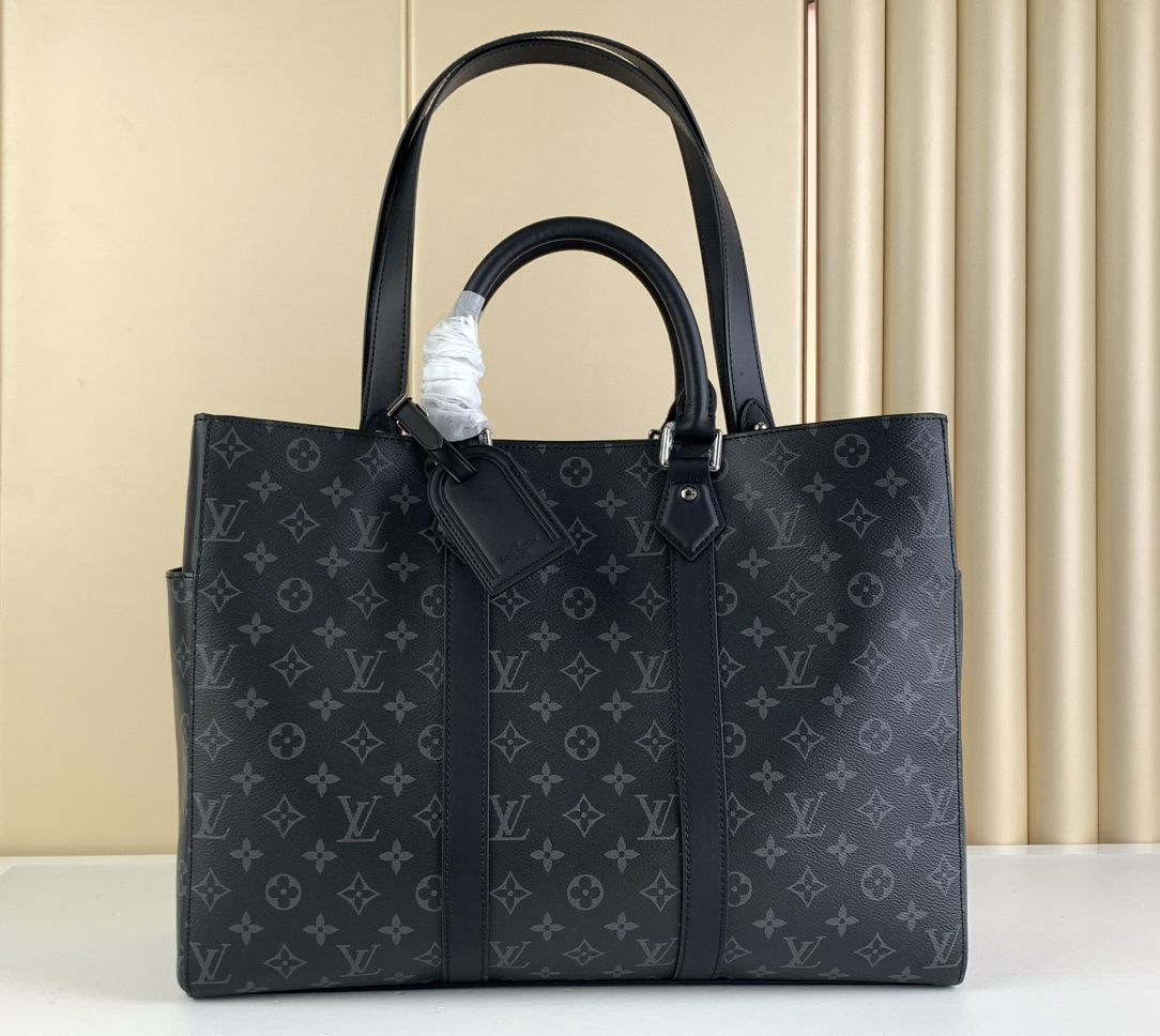 lv0136 Louis Vuitton M46451 SAC PLAT Top Handle Bag Large