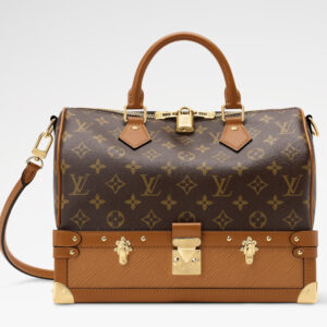 lv0146 Louis Vuitton M29199 Speedy BANDOU Top Handle Bag with Dynamic Code