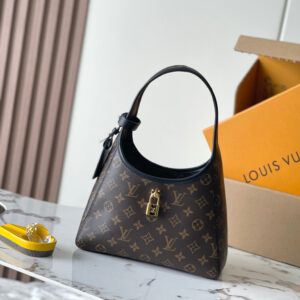 lv0162 Louis Vuitton The Drop Top Handle Bag Small with Dynamic Code