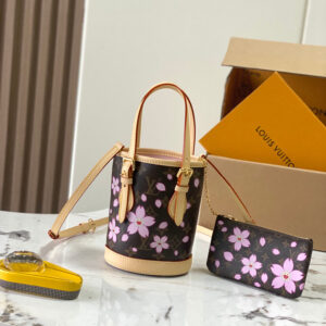 lv0163 Louis Vuitton TM Bucket Bag Mini with Dynamic Code