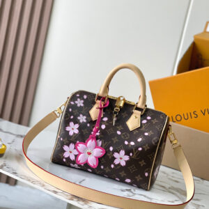 lv0165 Louis Vuitton Speedy Band Top Handle Bag with Dynamic Code