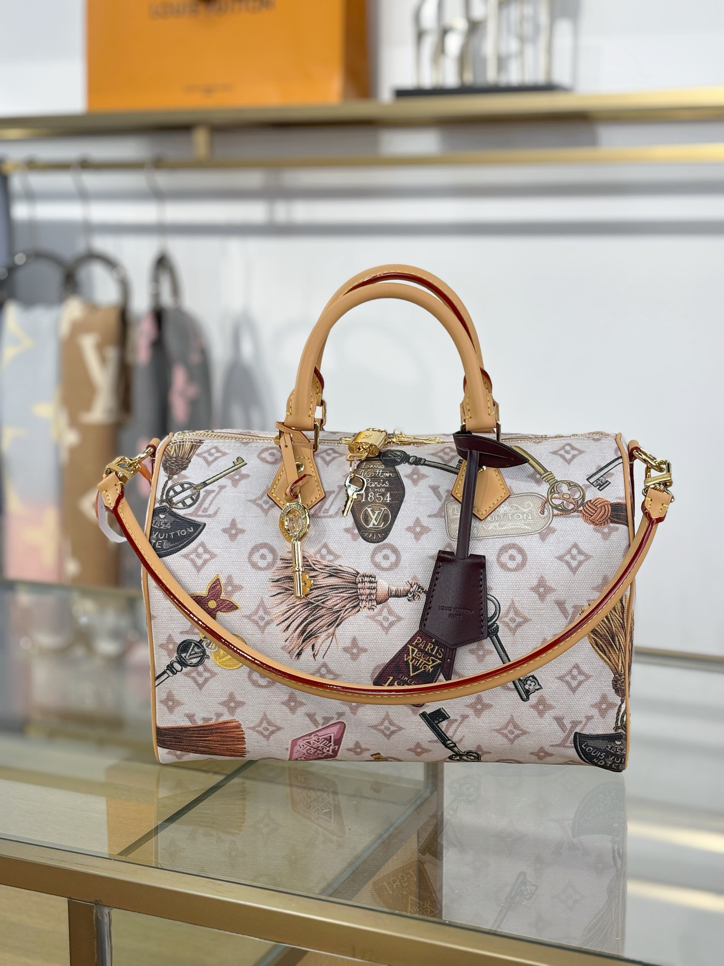 lv0172 Louis Vuitton M29377 M28379 Speedy SO Top Handle Bag with Dynamic Code