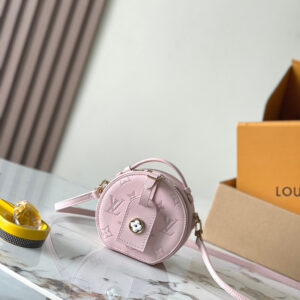lv0177 Louis Vuitton Boit Top Handle Bag Mini with Dynamic Code